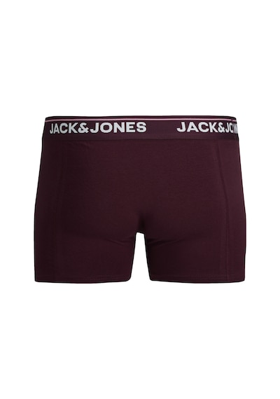 Jack & Jones Erkek 5'li Boxer Paketi - Timothy - 12294848 Winetasting
