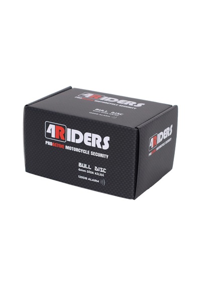 4riders Bull Disc 6mm Alarmlı Disk Kilidi