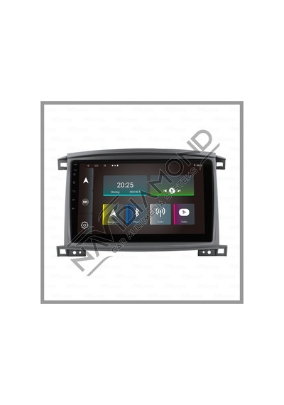 Özer Elektronik Toyota Land Cruıser Vx100 2 Gb Ram 16 Gb Hafıza Androıd Multımedıa Teyp 10 İnç