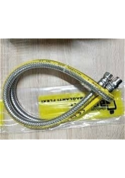 50cm Flex Doğalgaz Hortumu Çelik Örgülü 4490