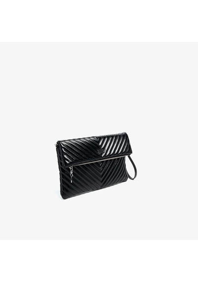 Portföy Çantası Kadın Silver Polo Sp1134-m211 Sılver Polo Portföy & Clutch Kırışık Siyah-kırışık Siy