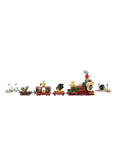 LEGO® Super Mario™ Bowser Ekspres Treni 71437 - 9 Yaş ve Üzeri Çocuklar için Nintendo® Karakteri İçeren Yaratıcı Oyuncak Yapım Seti(1392P)