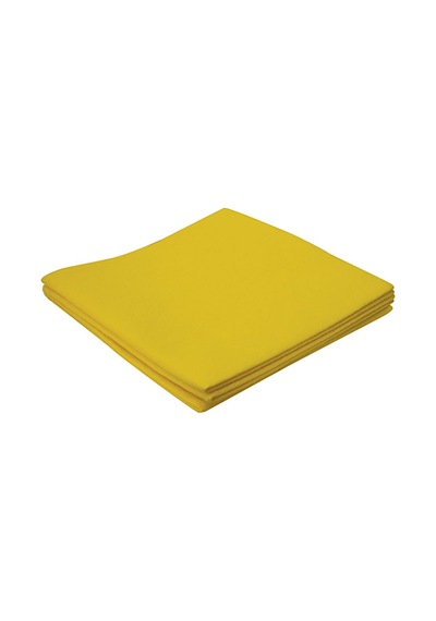 3 Adet Sarı Bez 40 X 35 Cm Genel Mutfak Bezi Temizlik Bezi Cam Silme Banyo Temizlik Bezi Diğer