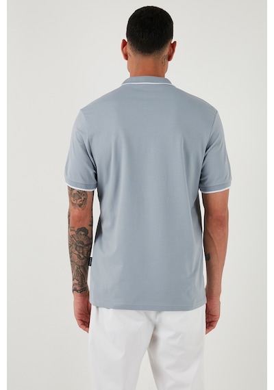 Buratti Erkek Polo Yaka T Shirt 5902063 Açık Gri
