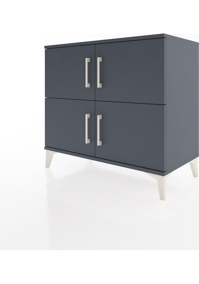 Hyperion Şifonyer 4 Raflı 4 Kapaklı 88x44x80 Antrasit-antrasit Antrasit Hyperion Şifonyer 4 Raflı 4 Kapaklı 88x44x80 Antrasit-antrasit Antrasit