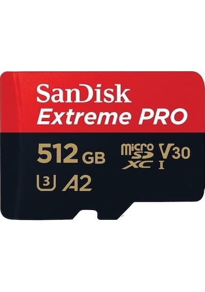 Sandisk Extreme Pro SDSQXCZ-512G-GN6MA 512 GB MicroSDXC Class 10 UHS-I Hafıza Kartı
