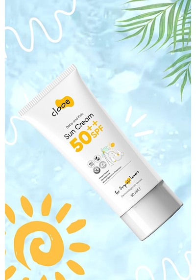 2'li Organik Vegan Hipoalerjenik Glutensiz 50 ML Spf Güneş Kremi 50ml Clooe