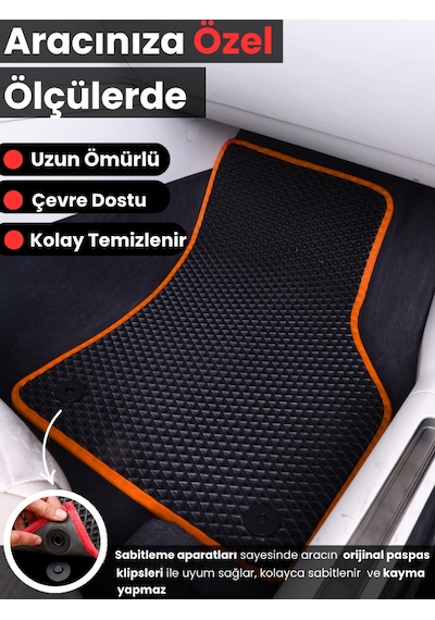 Ortı-alexa 2026-2027 İçin Eva Ful Paspas Takımı Metal Topukluk Dahil