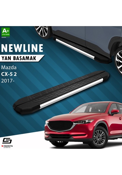 S-dizayn Mazda Cx-5 2 Newline Krom Yan Basamak 183 Cm 2017 Üzeri