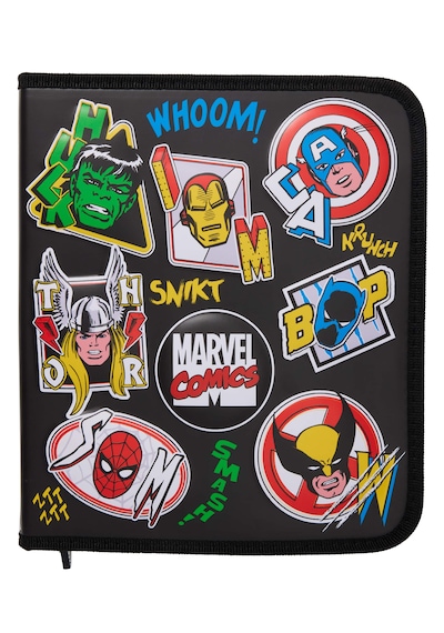 Smıggle Marvel Zip It Kırtasiye Seti Black 40+ Parça Marvel Stationery Gift Pack