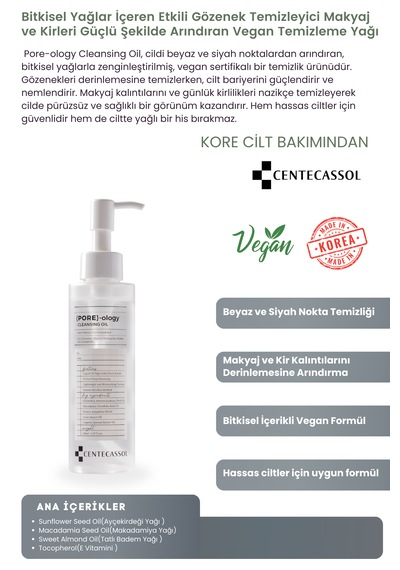 Centecassol Pore-Ology Cleansing Oil 150 ML