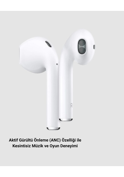 Aktif Gürültü Önlemeli Rgb Işıklı Kablosuz Kulak Üstü Kulaklık Renkli