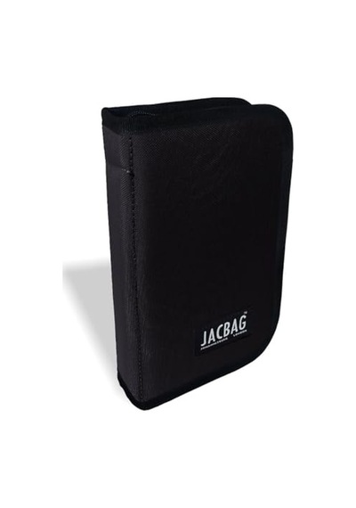 Cover -sert Kapaklı Lastikli Kalemkutu Siyah 165-Koyu Yeşil