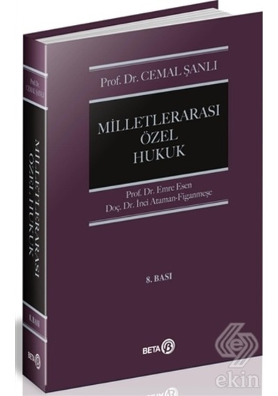 Milletlerarası Özel Hukuk - CEMAL ŞANLI - Beta Yayınları