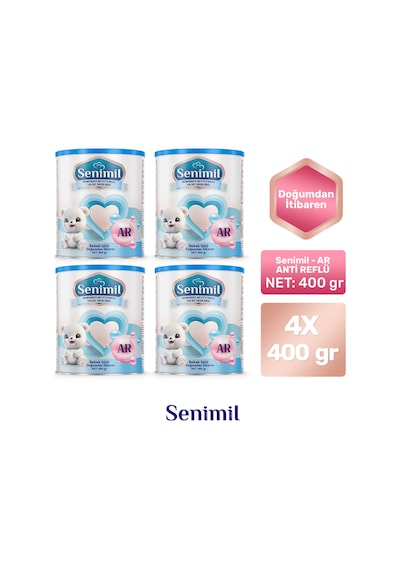 Senimil-Ar Bebek Sütü 400 Gr 4 lü Avantaj Paketi