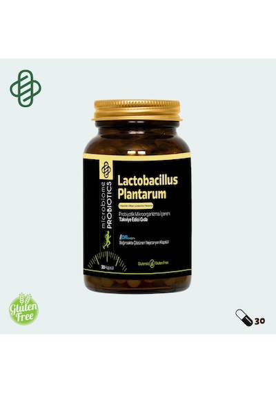 Microbiome Lactobacillus Plantarum 30 Kapsül