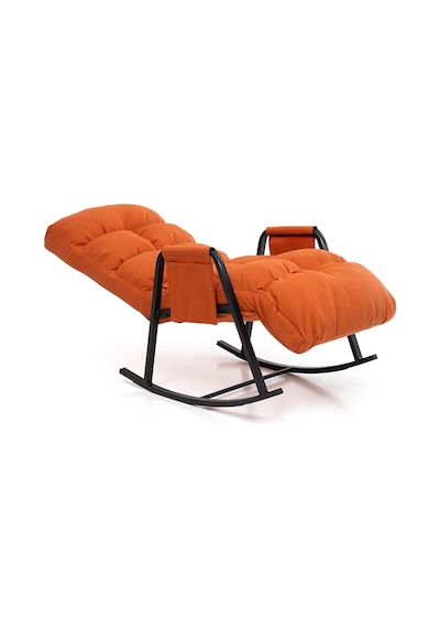 Pafu Lena Outdoor Bahçe Su Geçirmez Fonksiyonel Sallanan Koltuk - Turuncu