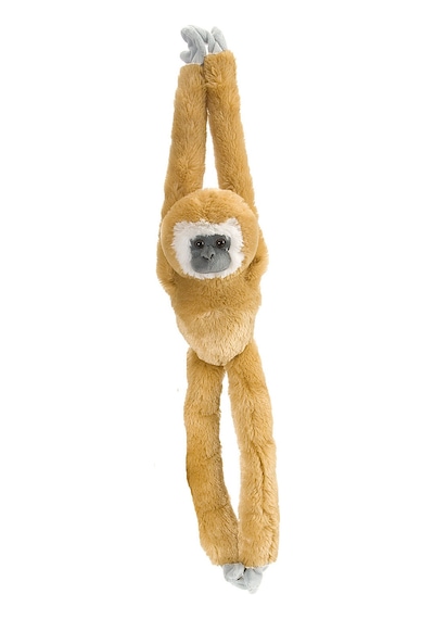 Wild Republic Asılı Beyaz Elli Gibbon Maymunu 50 Cm 15258 Çok Renkli