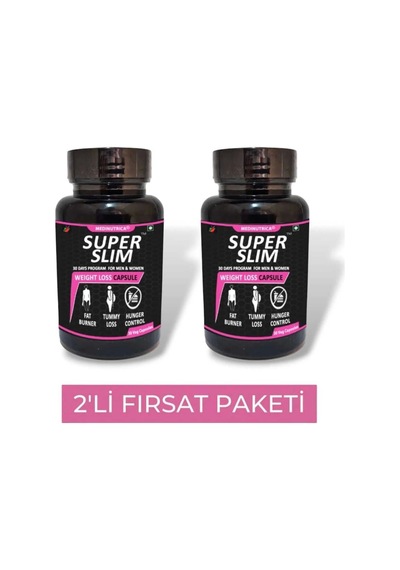 Medinutrica Super Slim Bölgesel Şekillendirici 30'lu Destekleyici X 2 Adet