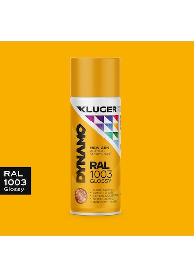 Kluger Taksi Sarı Spey Boya Ral 1003