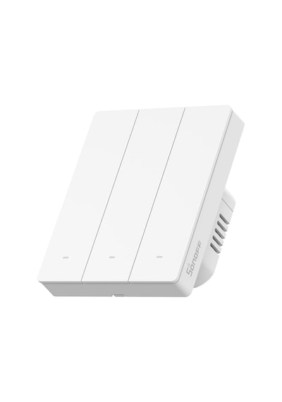 Sonoff Zbm5-3c-80w Zigbee Akıllı Duvar Anahtarı 3 Kanallı Nötr Ve Nötrsüz Uyumlu