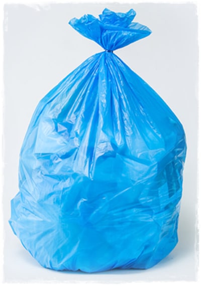 Çöp Torbası Battal Boy 10'lu X 5 Rulo Mavi Çöp Poşeti 75x90 Cm