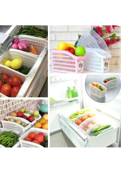 Buzdolabı Sepeti Dolap Içi Düzenleyici Sepet Organizer 5 Adet Belirtilmemiş Çok Renkli Tr Diğer