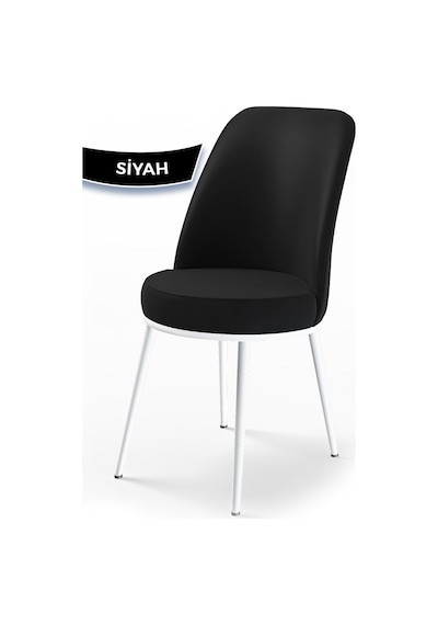 Canisa Nil Serisi 70x110 Sabit Mutfak Masası Takımı Beyaz Masa 4 Siyah Sandalye Masa Beyaz Sandalye Siyah Canisa Nil Serisi 70x110 Sabit Mutfak Masası Takımı Beyaz Masa 4 Siyah Sandalye Masa Beyaz Sandalye Siyah