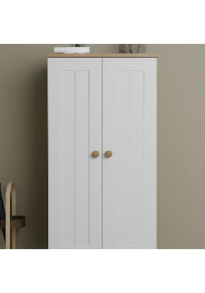 Ayka Membran Kapaklı 5 Raflı Ayakkabı Ve Çok Amaçlı Dolap Beyaz - Ceviz 129 Cm Ceviz-beyaz Ayka Membran Kapaklı 5 Raflı Ayakkabı Ve Çok Amaçlı Dolap Beyaz - Ceviz 129 Cm Ceviz-beyaz