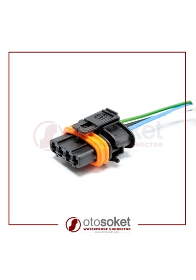 Map Sensör Yakıt Şamandıra Soketi Opel Nissan Fiat Ford Volvo Renault Hyundai 4k011