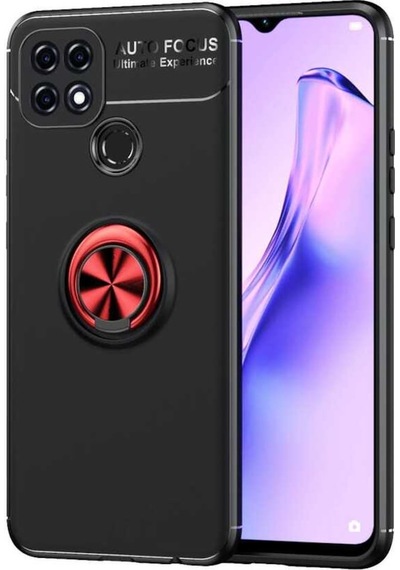 Oppo A15 Yüzüklü Manyetik Ravel Kilif 512952593