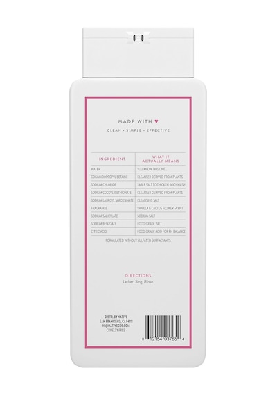 Native Vanilla & Cactus Flower Duş Jeli 532ml Diğer