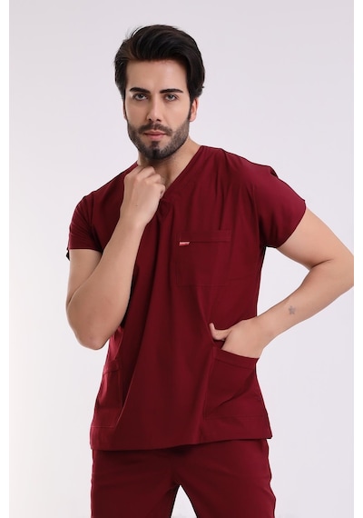 Bflex Soft Yarasa Kol Tek Üst - 6407 Bordo Soft-7384