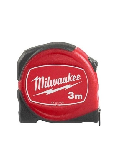 Milwaukee İnce Hafif Şerit Metre Slimline 3 Mt/16 MM 48227703