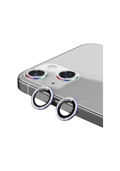 Ardemix Apple Uyumlu iPhone 13 Mini Cl-06 Kamera Koruyucu-colorful Colorful
