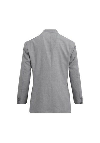 UKİ Uki Gri Comfort Fit 6 Drop Kruvaze Ceket