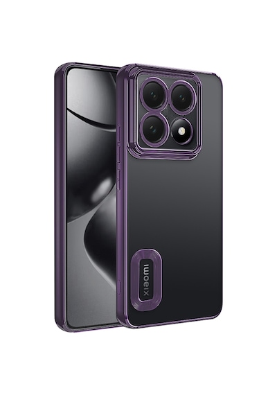 Xiaomi 14t Pro Kılıf Kamera Lens Korumalı Logo Gösteren İnce Hafif Celikaksesuar Siyah