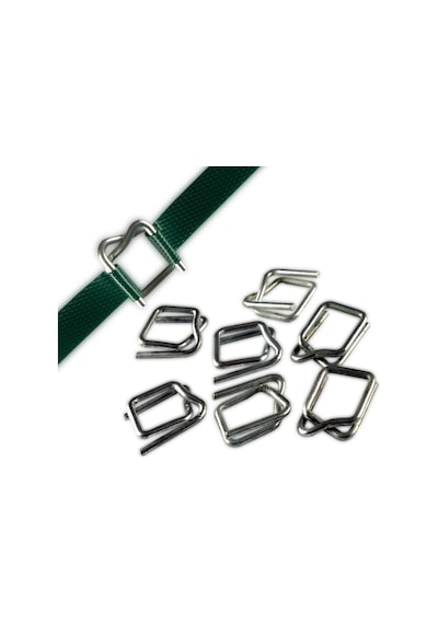 YSB 1000 Adet Kompozit ve Polyester Çember Toka Bukle Toka 19 MM