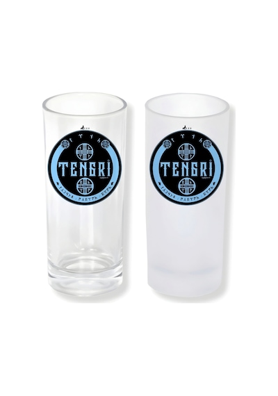 Tengri Yazılı Buzlu Ya Da Buzsuz Seçenekleriyle Rakı Bardağı