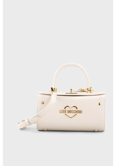 Love Moschino Logolu Çıkarılabilir Askılı Çanta Bayan Çanta Jc4118pp1plo3110 Bej