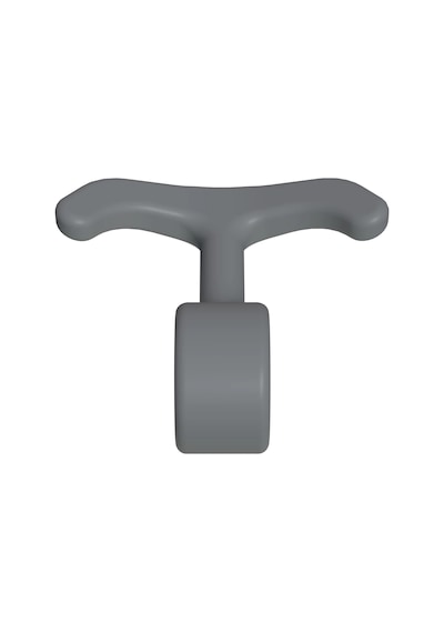 Cateksss 19 Mm Boru İçin Plastik Askılık - Gri - 30 Lu Paket