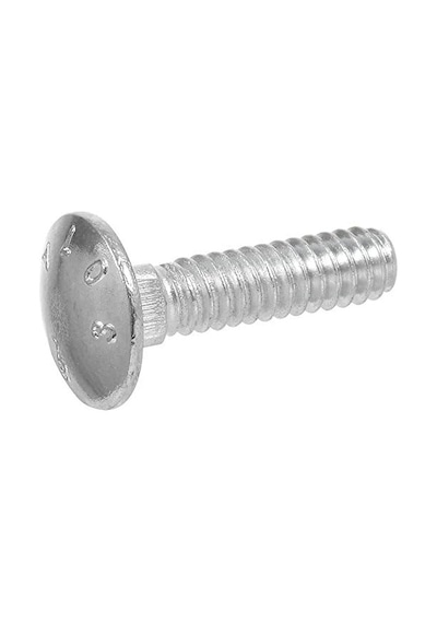 Hillman Carriage Bolt, Steel, 5/16-18 X 1-ın., 100-pk. -240078