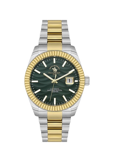 Santa Barbara Polo Club Sb.1.10654-5 Erkek Kol Saa Gümüş