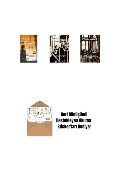 Aklımda Hep Sen Midi Boy + Konuştuğumuz Gibi Uzaklara + Çok Güldük, Ağlamayalım + Okuma Sticker'ları