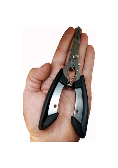 Powerex Siyah Paslanmaz Çentik Uçlu Balıkçı Jig Pensesi (519501622)