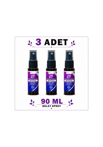 Nirvana Delay Sprey 3 x 90 ML
