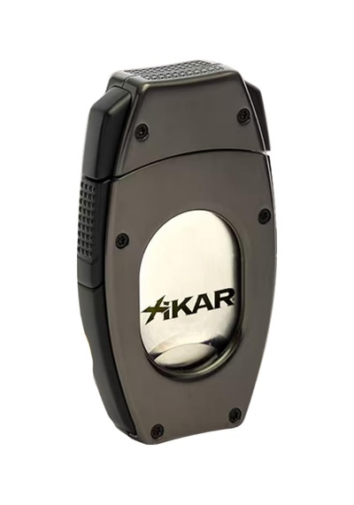 Xikar Flip Dual Gunmetal V & Düz Puro Makası Kesici