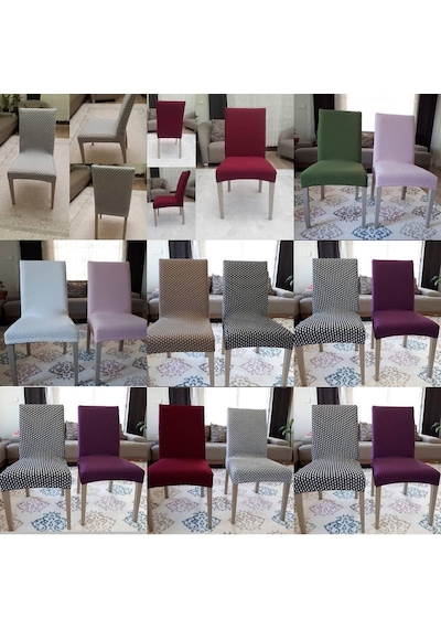Fiyonk Modelli Sandalye Kılıfı 1 Adet