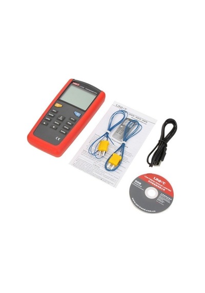 Uni-T Ut 325 Çift Girişli Profesyonel TermoM Usb Datalogger U