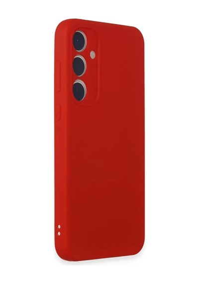 Newface Samsung Galaxy A35 5g Kılıf First Silikon - Kırmızı